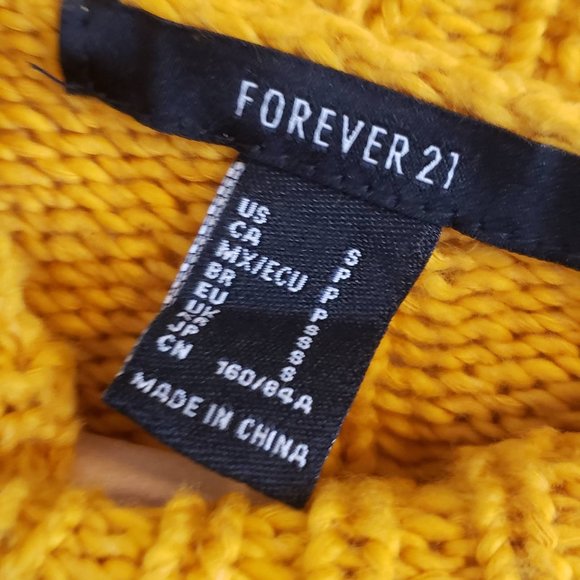 Crop Knit Sweater - Retro Vibes - Picture 3 of 3